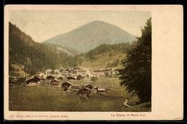 AK Le Sépey, Vue generale, Mont d`or